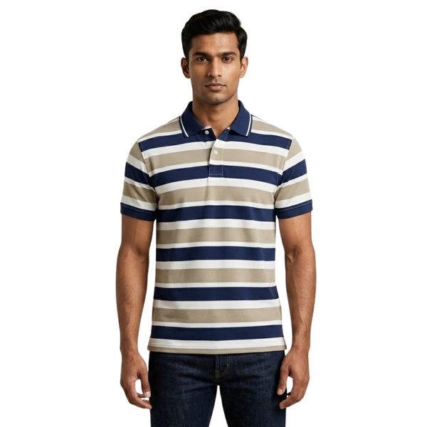 Striped Polo