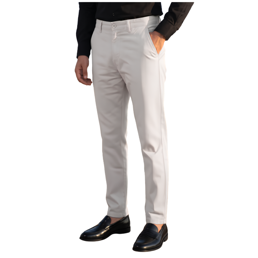 Cotton Pants - White
