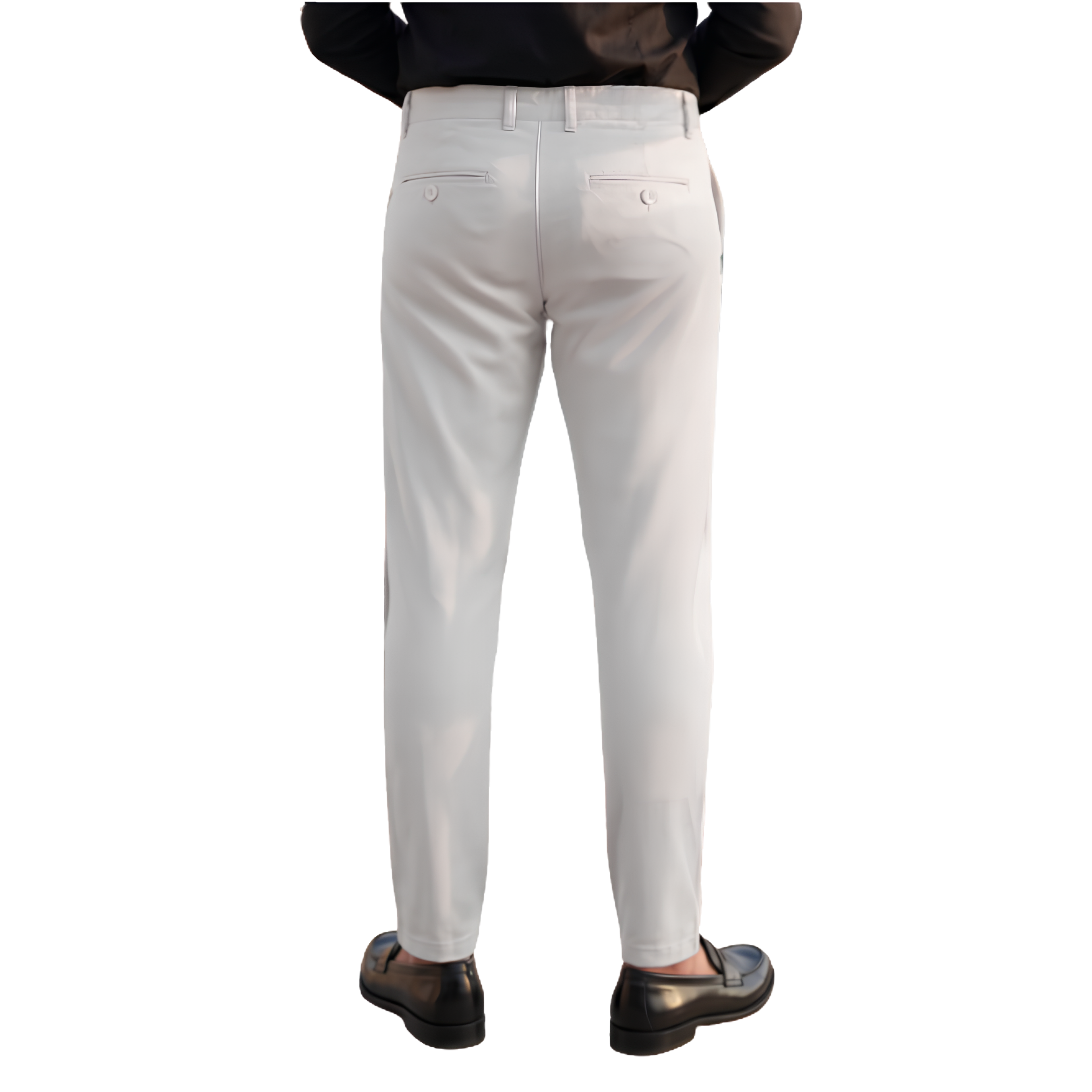 Cotton Pants - White