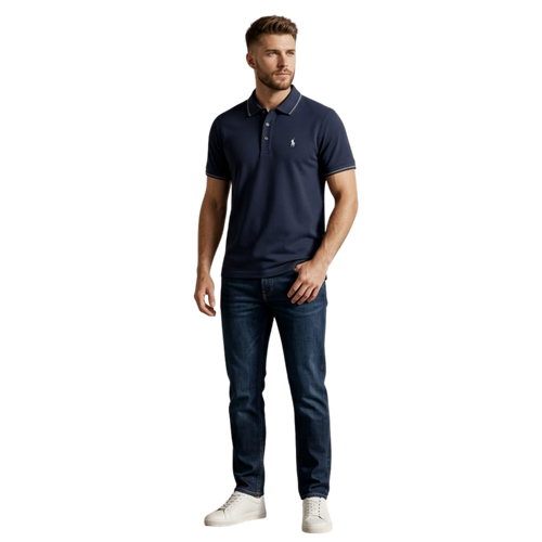 Basic Polo - Navy Blue