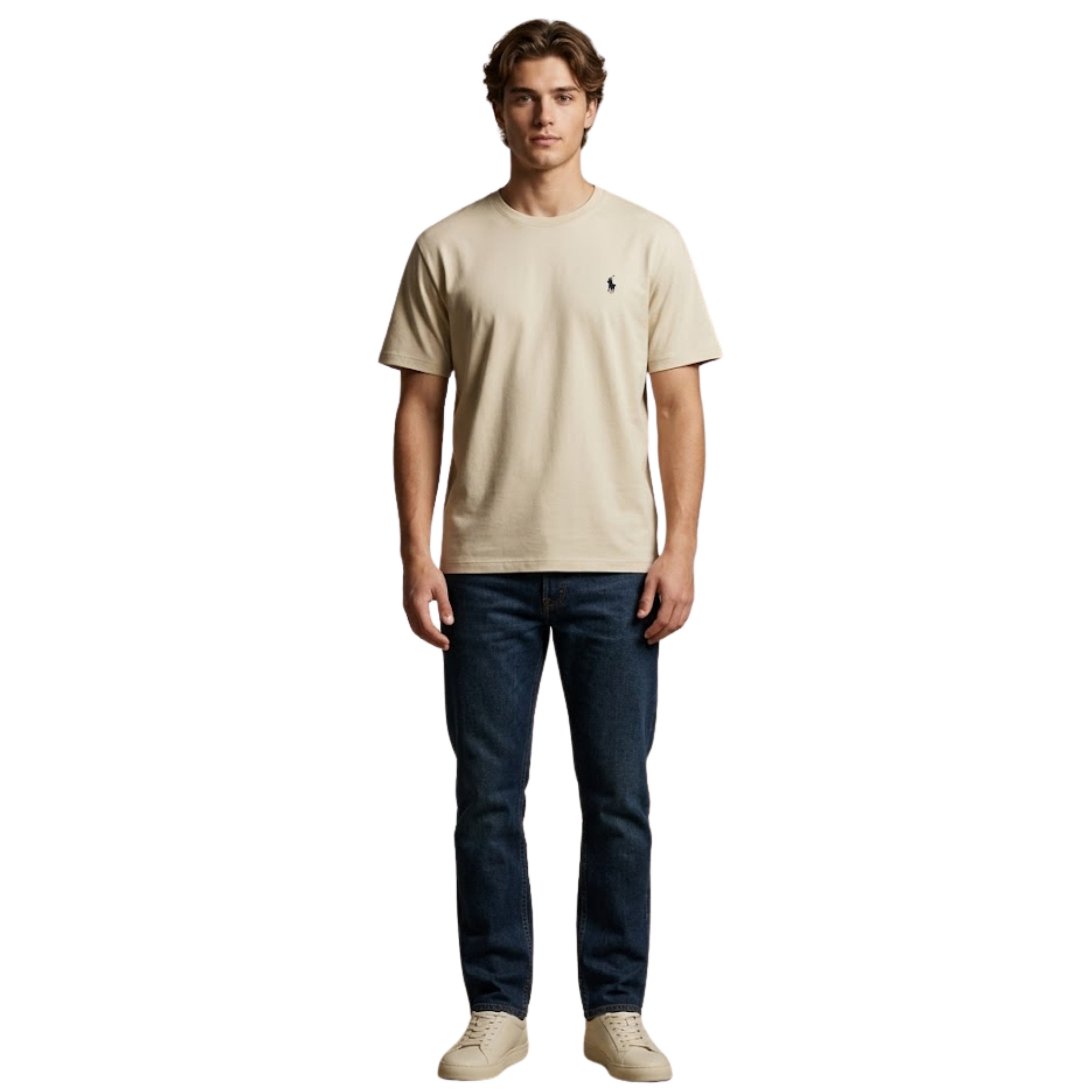 Basic T-Shirt - Light Beige