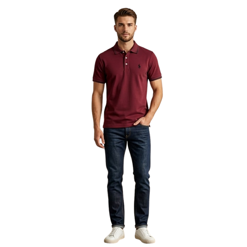 Basic Polo - Red Wine