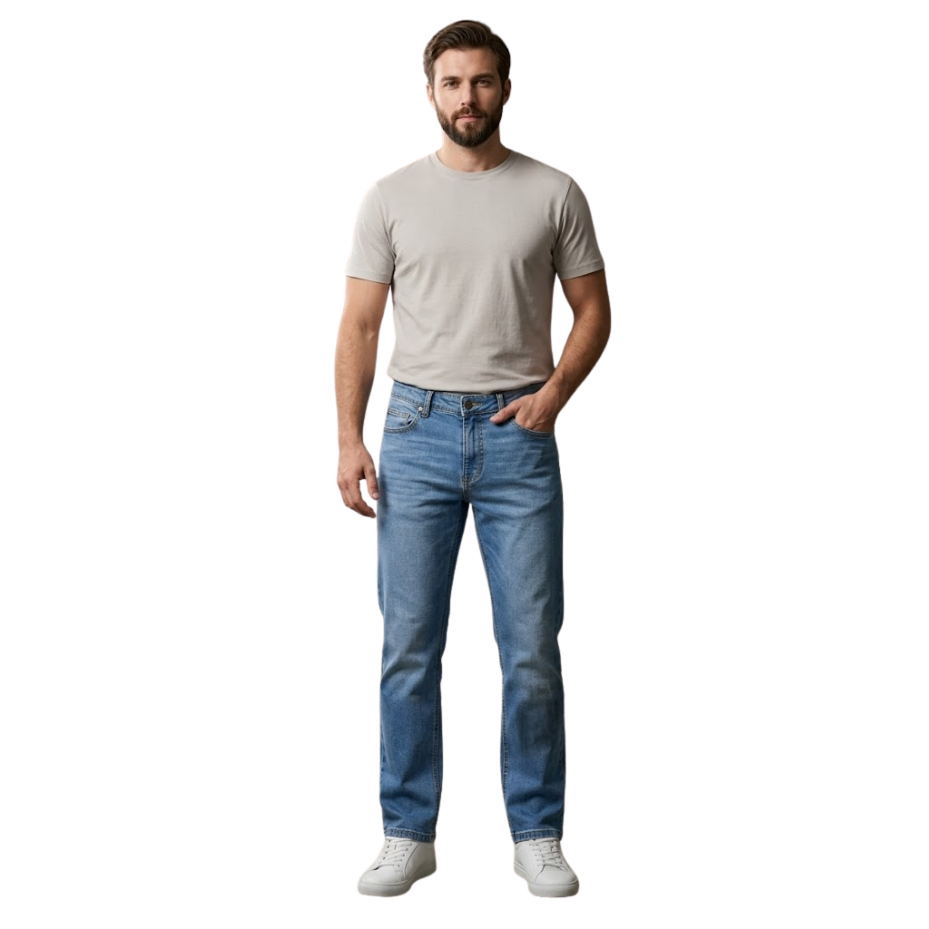 Jeans Pants - Light Blue