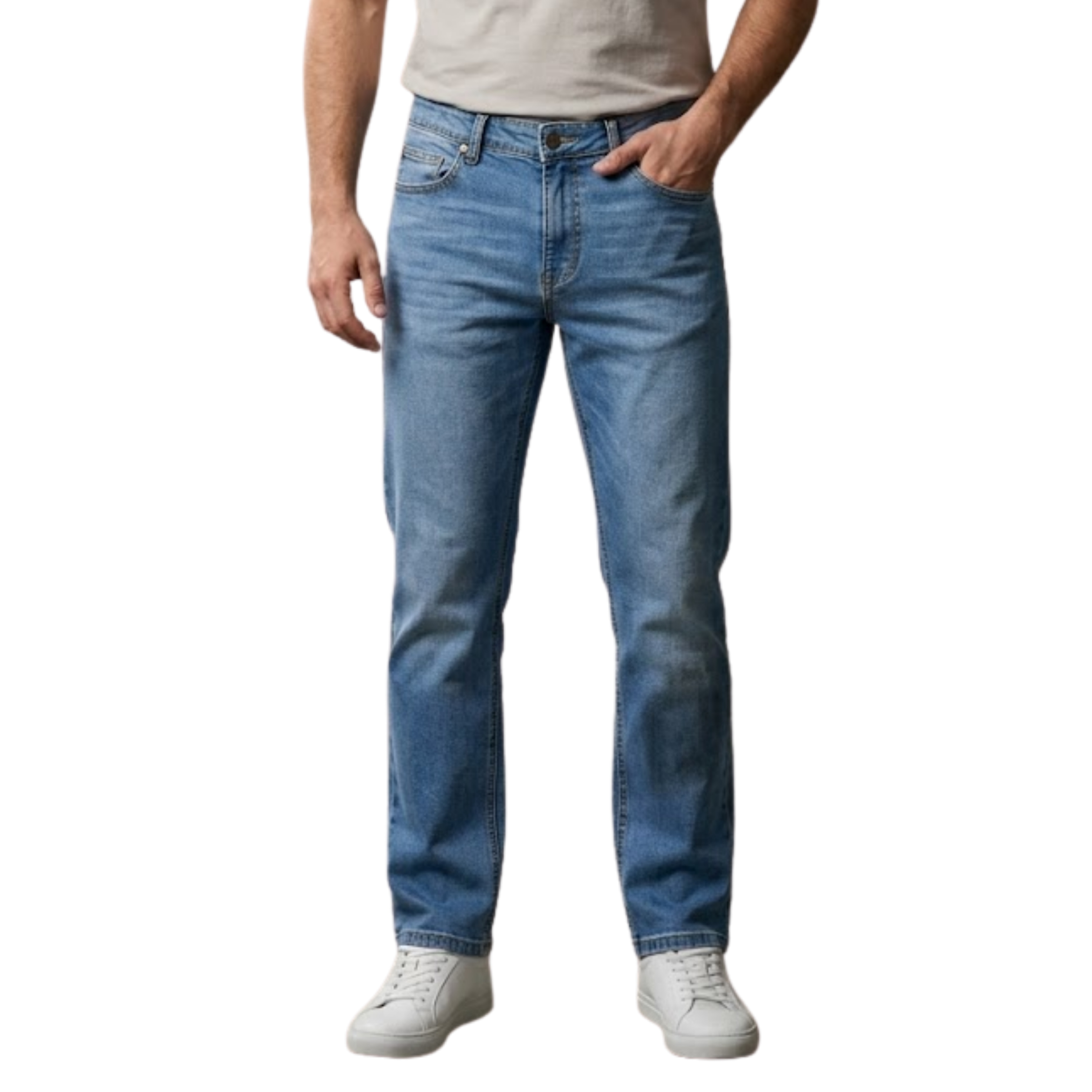 Jeans Pants - Light Blue