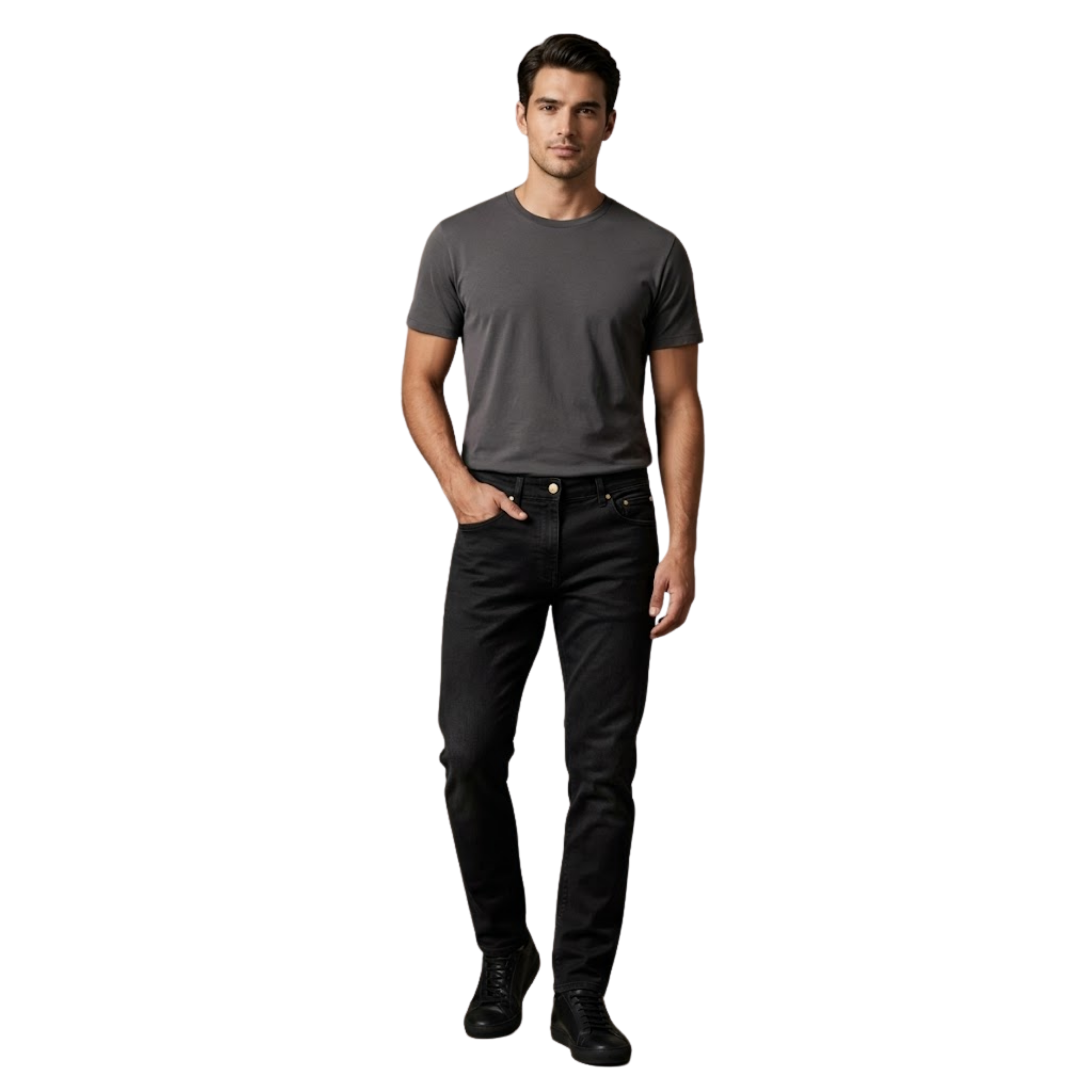 Jeans Pants - Black