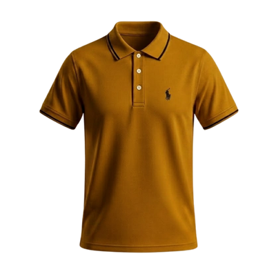 Basic Polo - Mustard