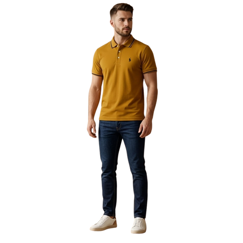 Basic Polo - Mustard