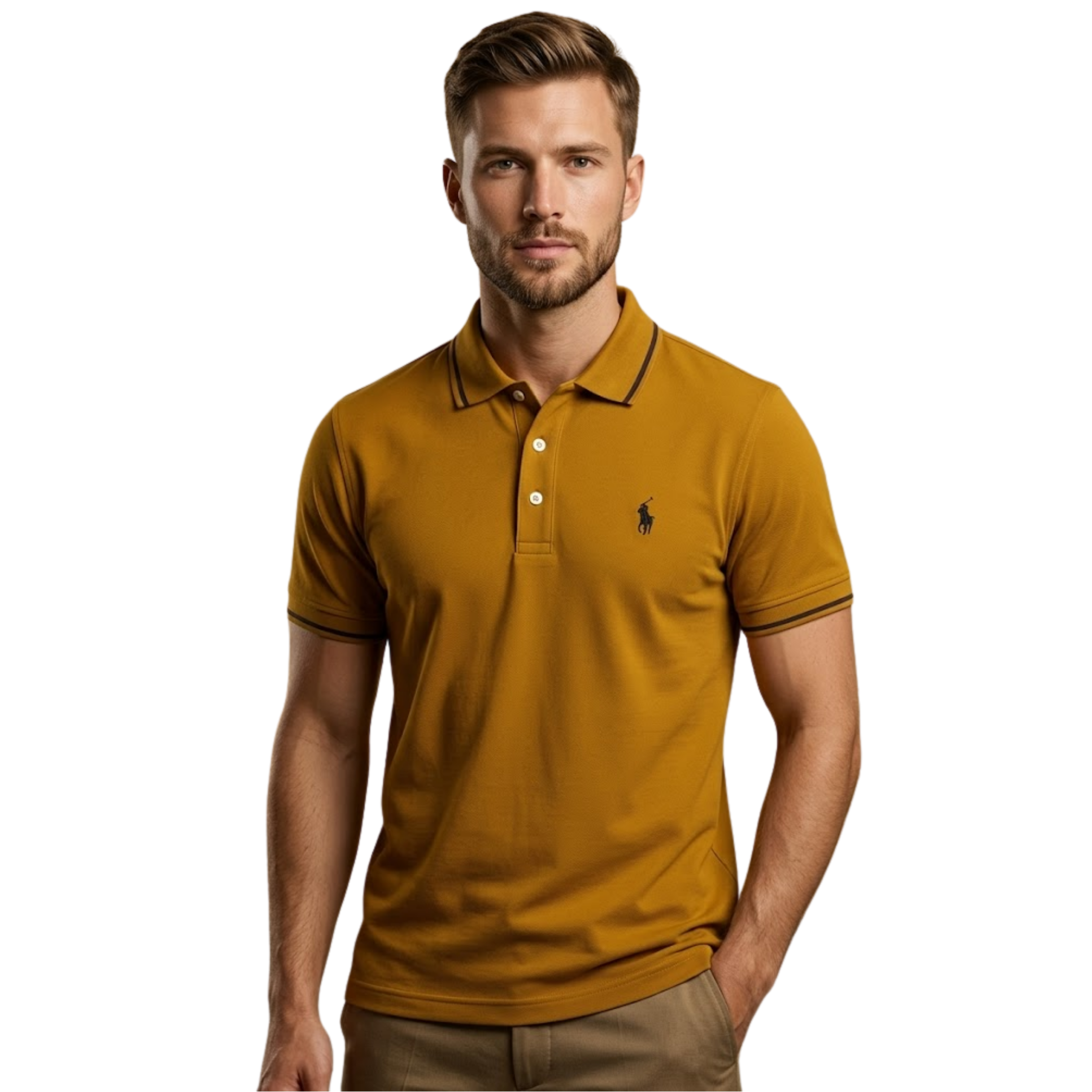 Basic Polo - Mustard