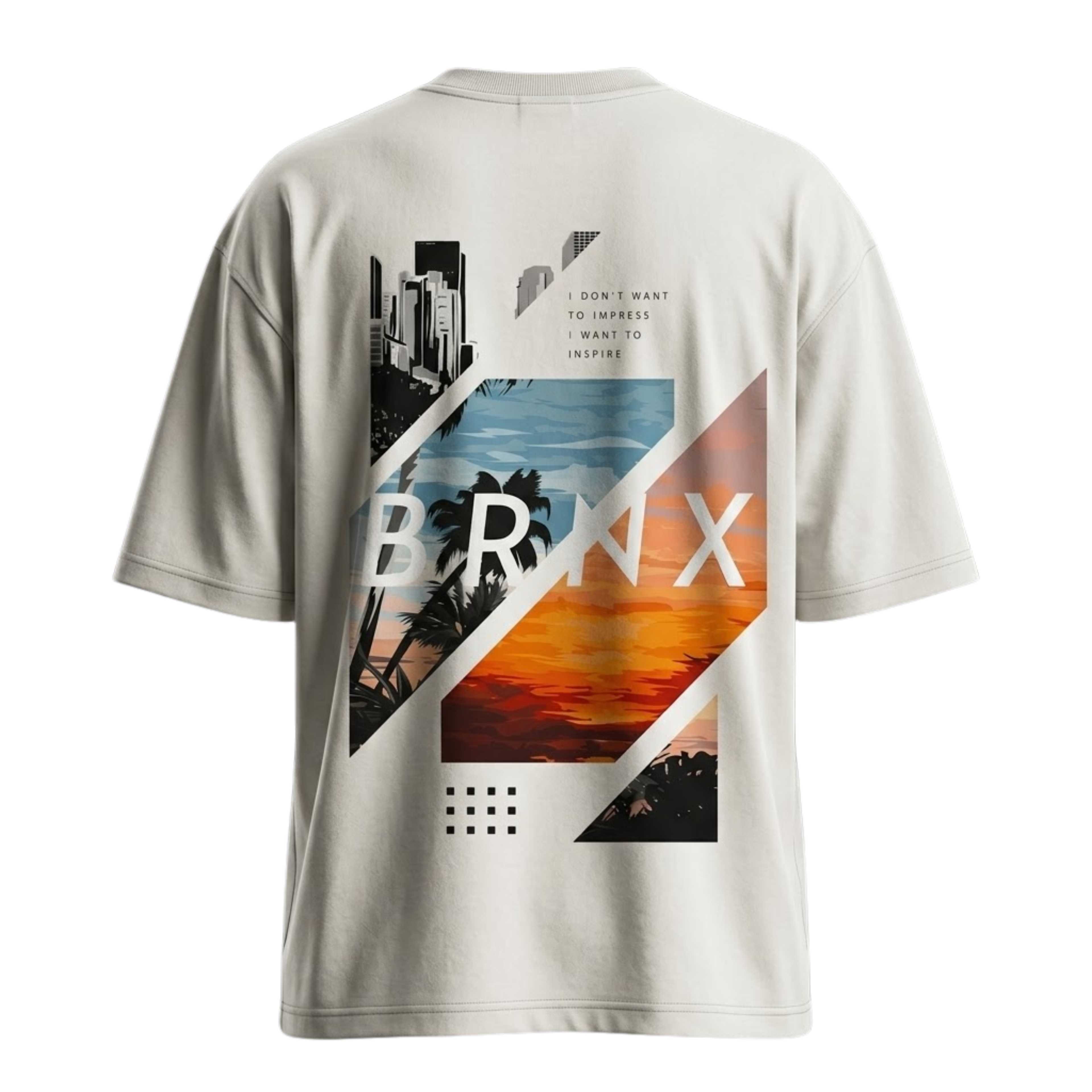 Graphic Drop Shoulder - Design 3