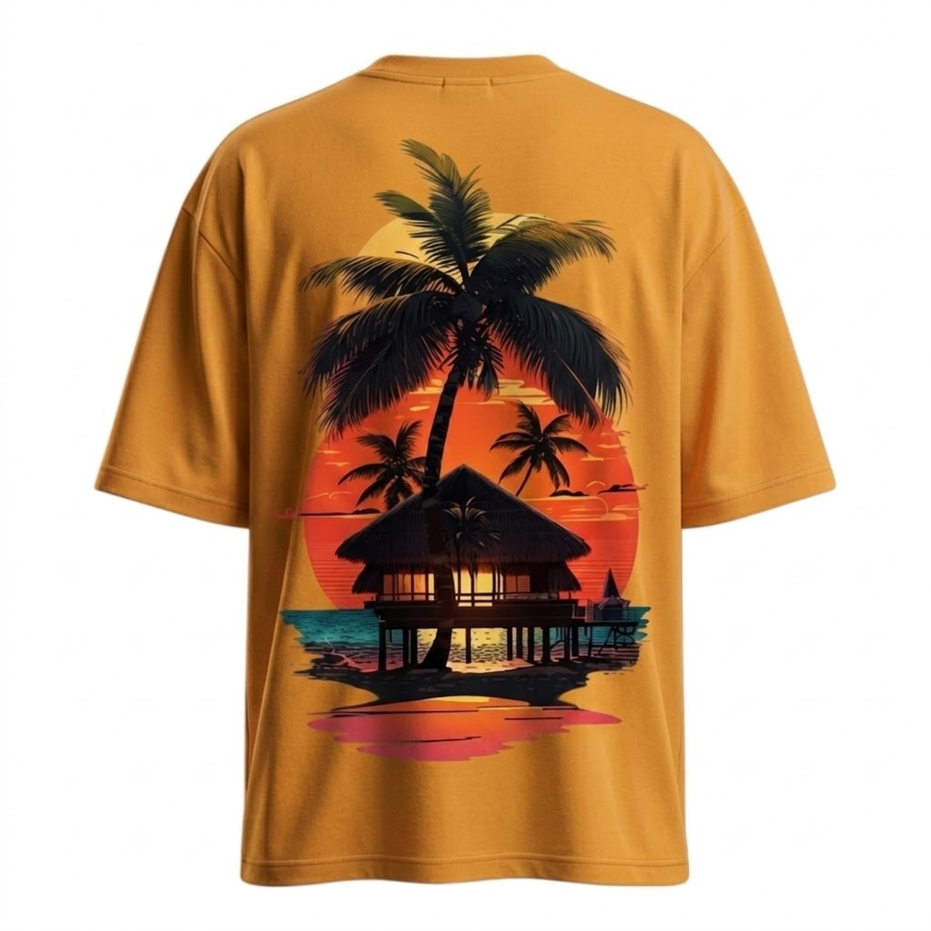 Graphic Drop Shoulder - Design 6