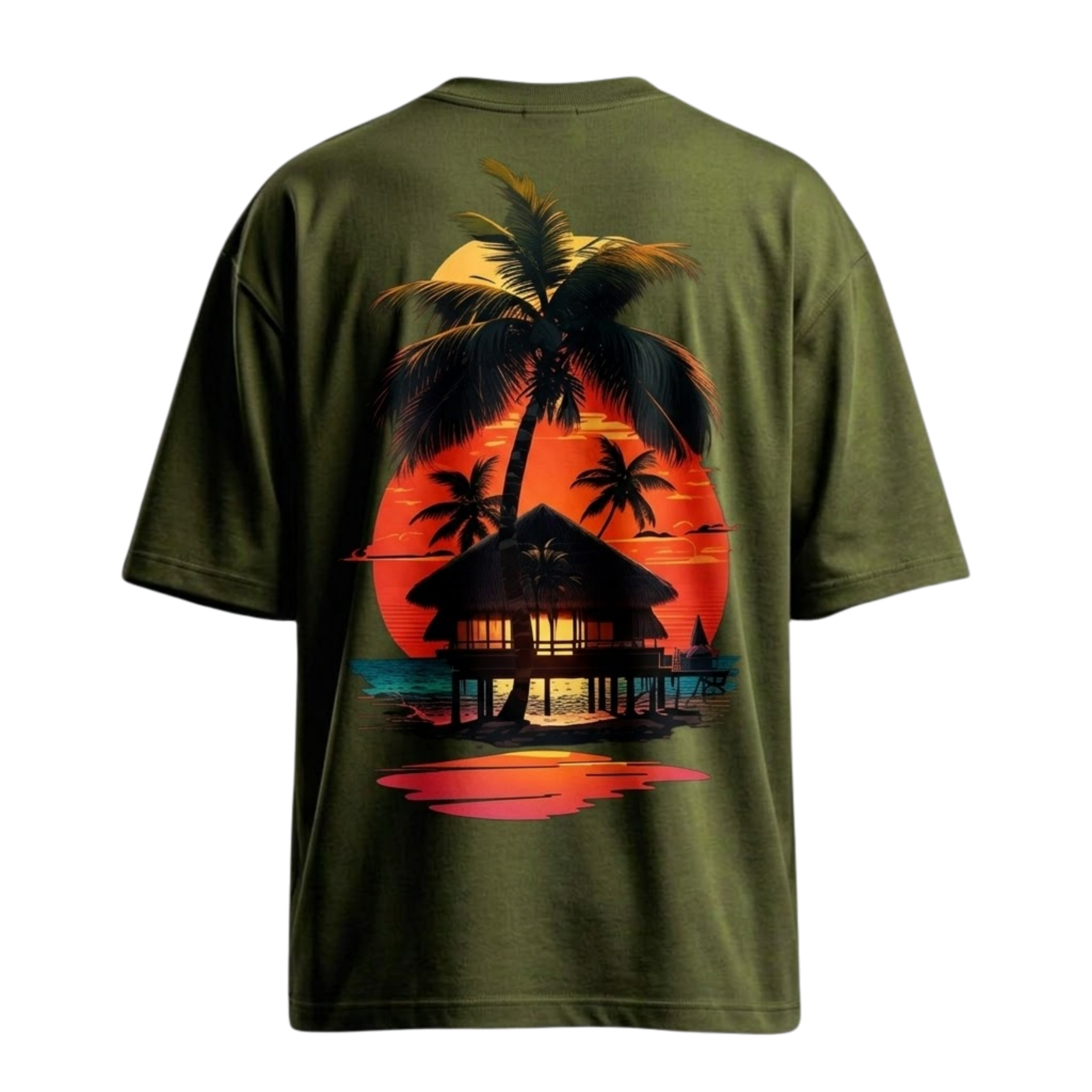 Graphic Drop Shoulder - Design 6