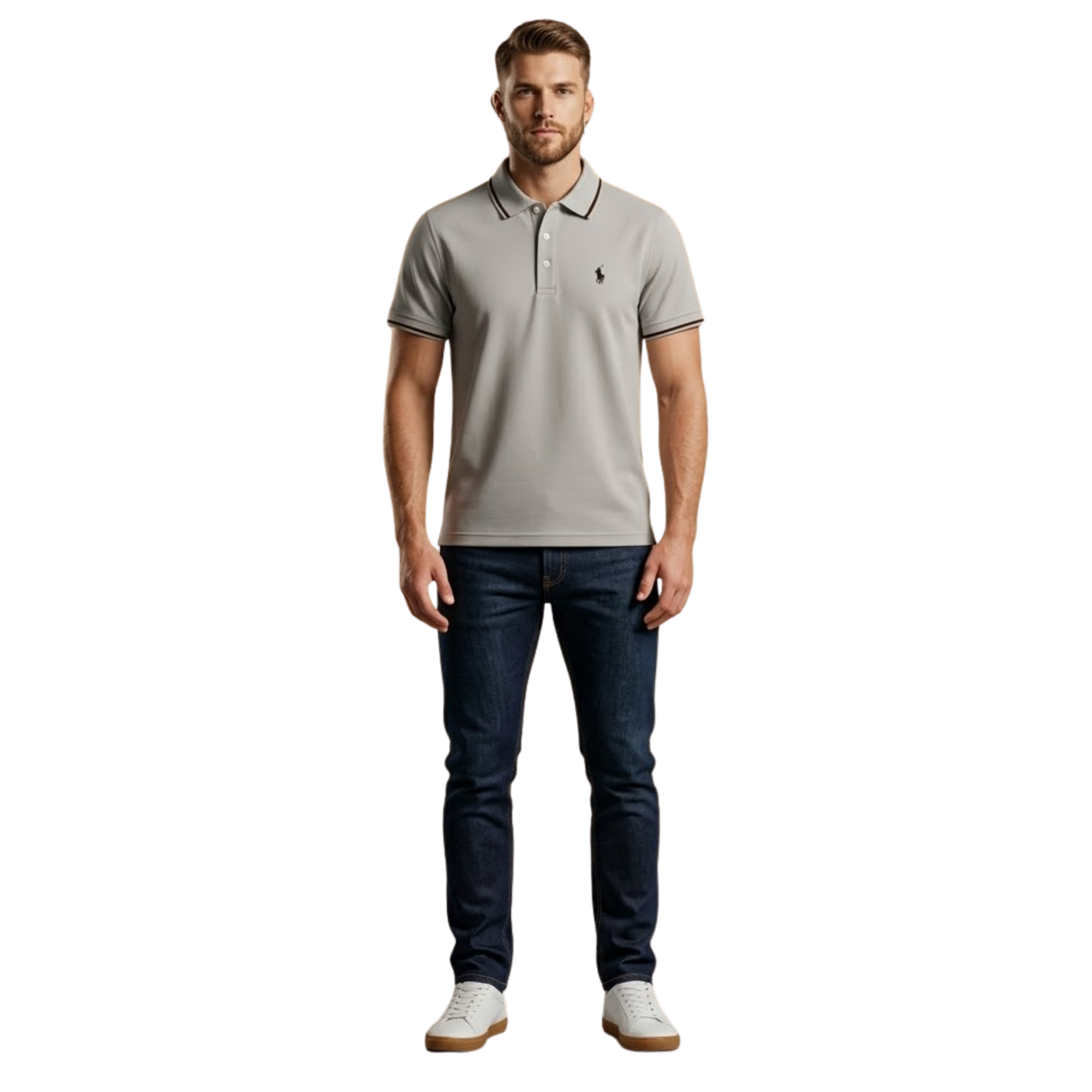 Basic Polo - Grey