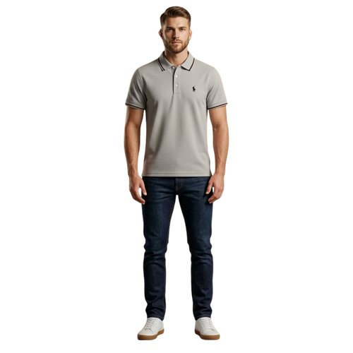 Basic Polo - Grey