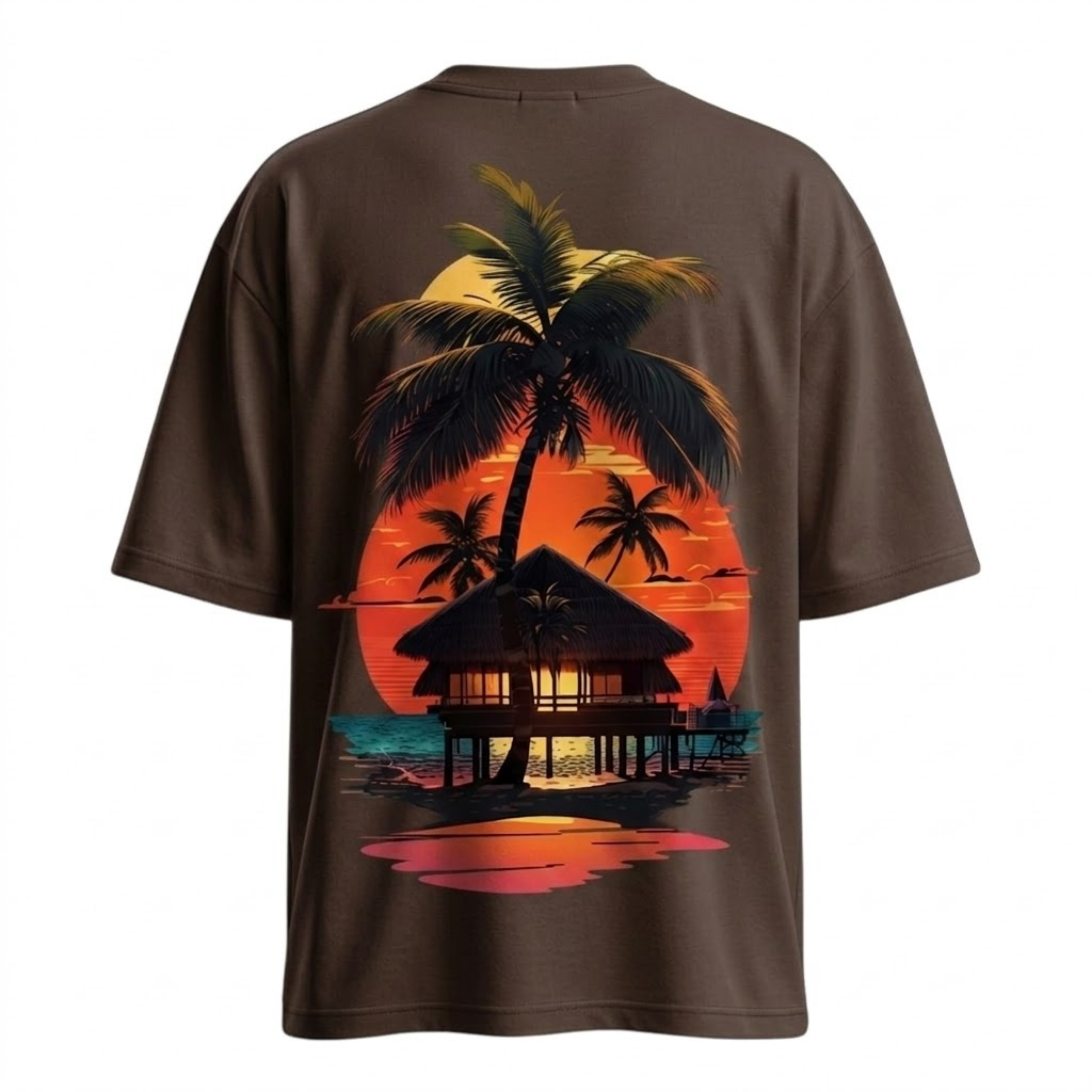 Graphic Drop Shoulder - Design 6