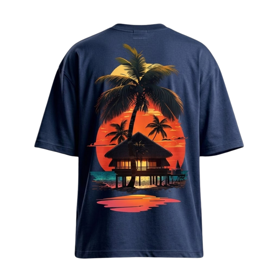 Graphic Drop Shoulder - Design 6