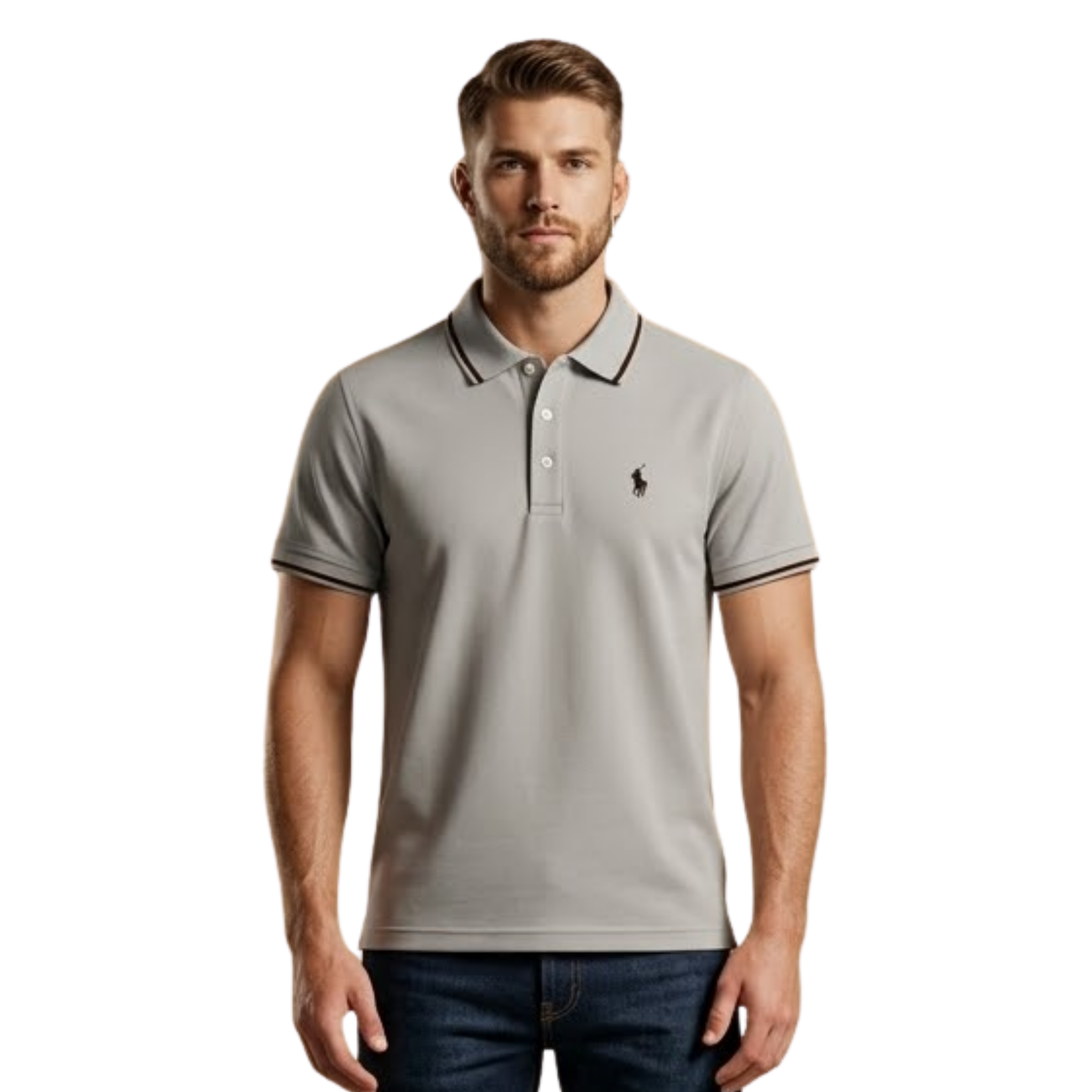 Basic Polo - Grey