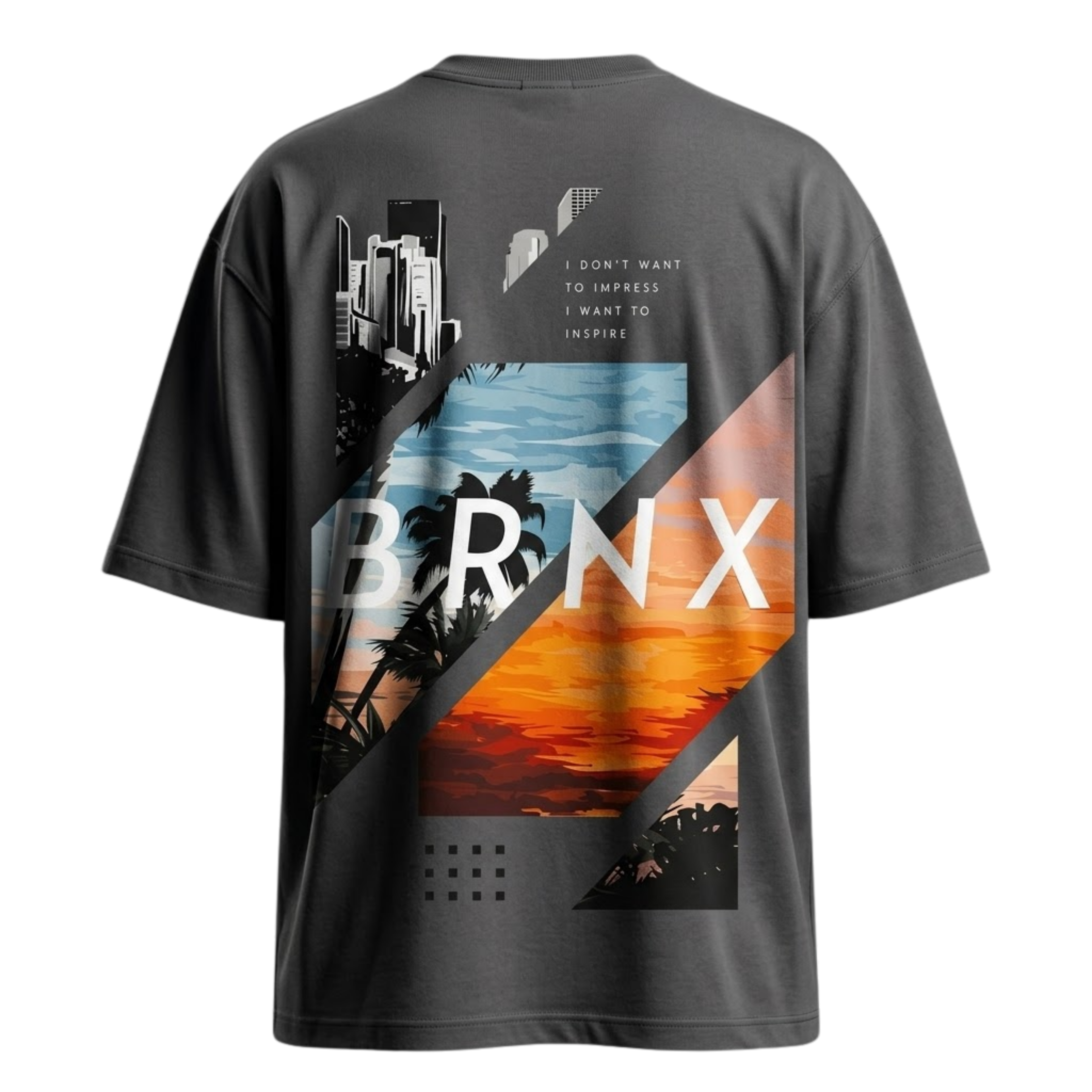 Graphic Drop Shoulder - Design 3