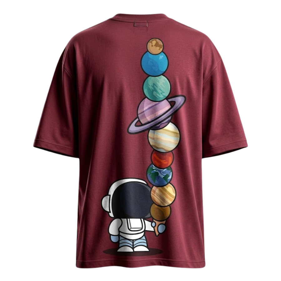 Graphic Drop Shoulder - Design 8