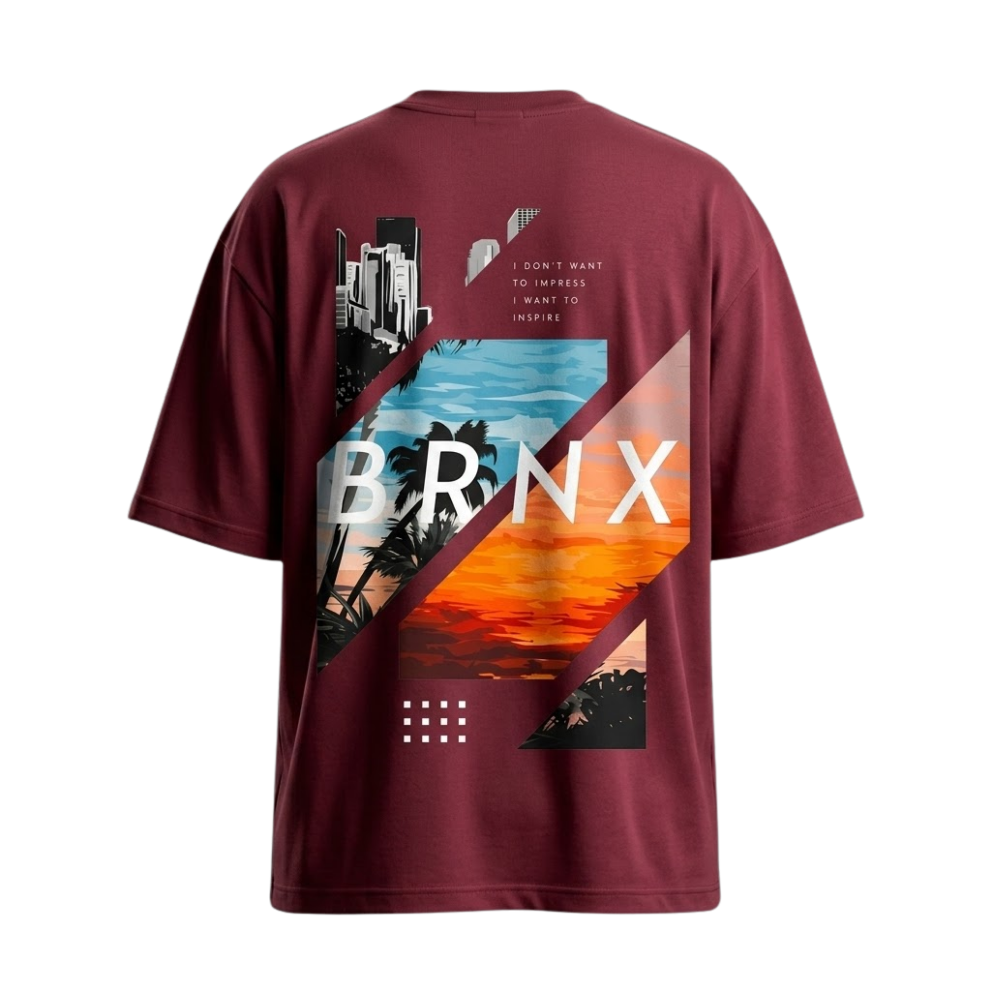 Graphic Drop Shoulder - Design 3