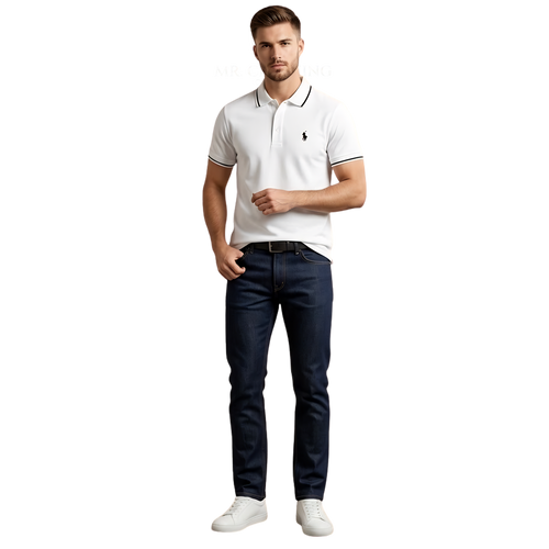 Basic Polo - White