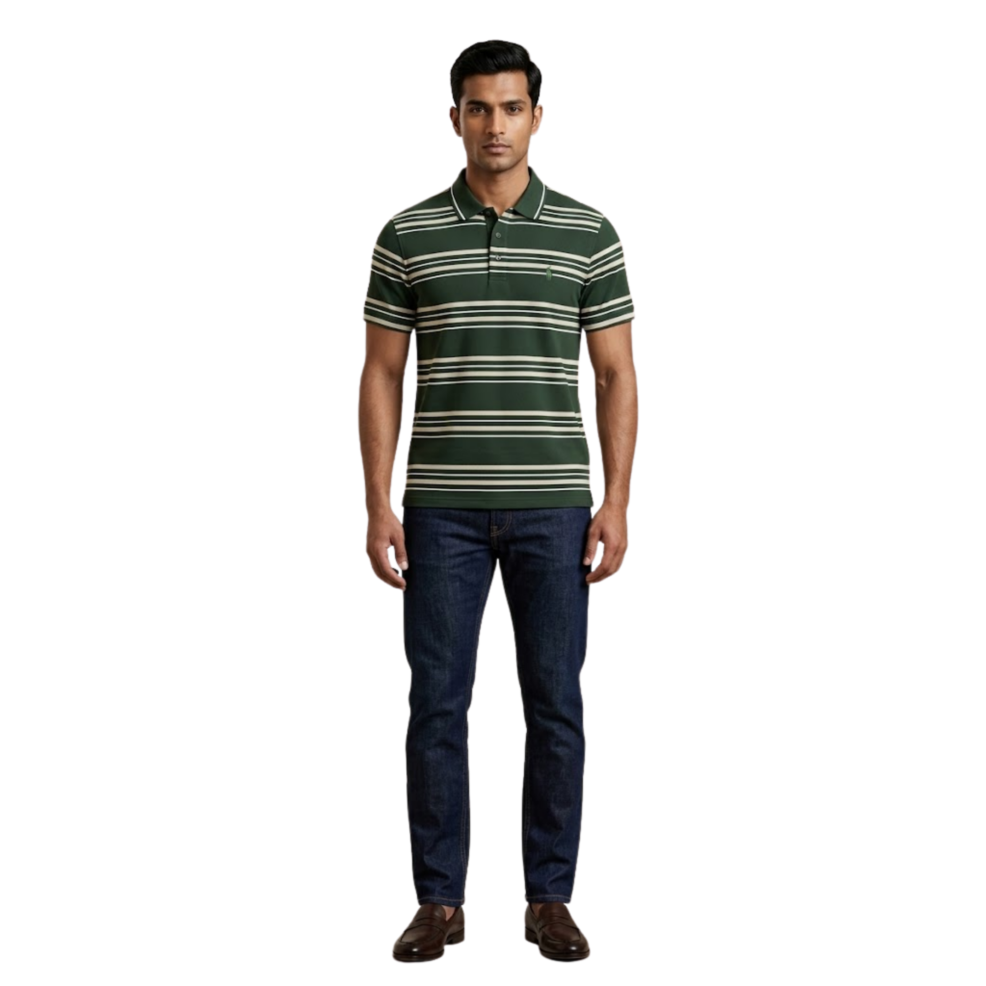 Striped Polo