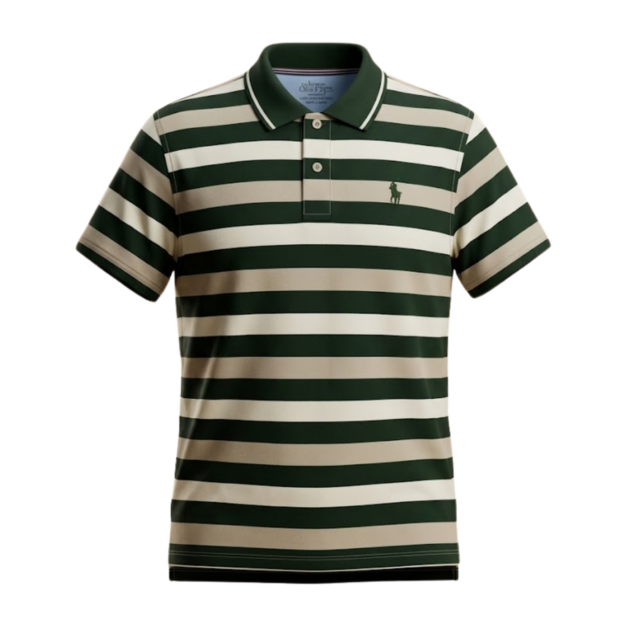 Striped Polo