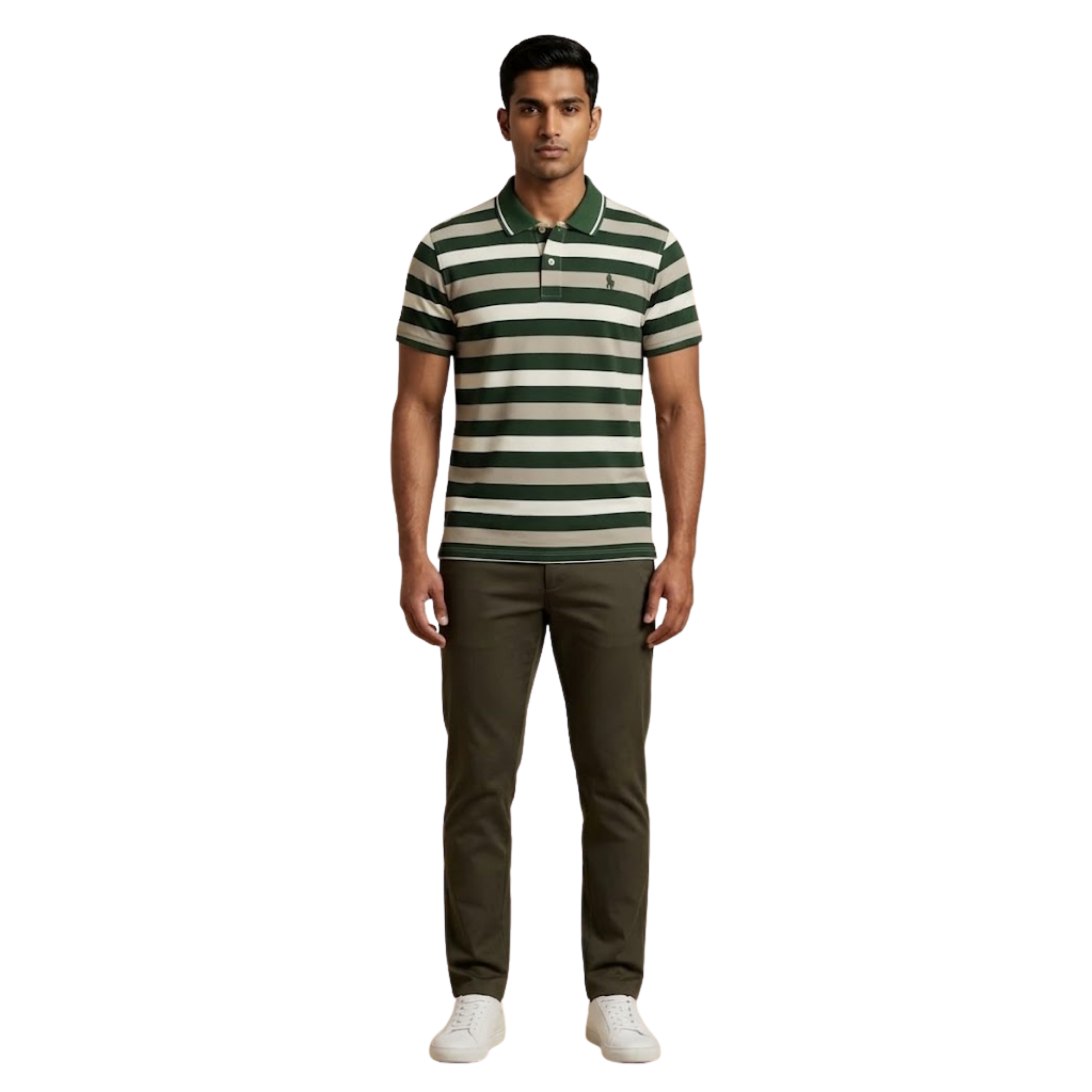 Striped Polo