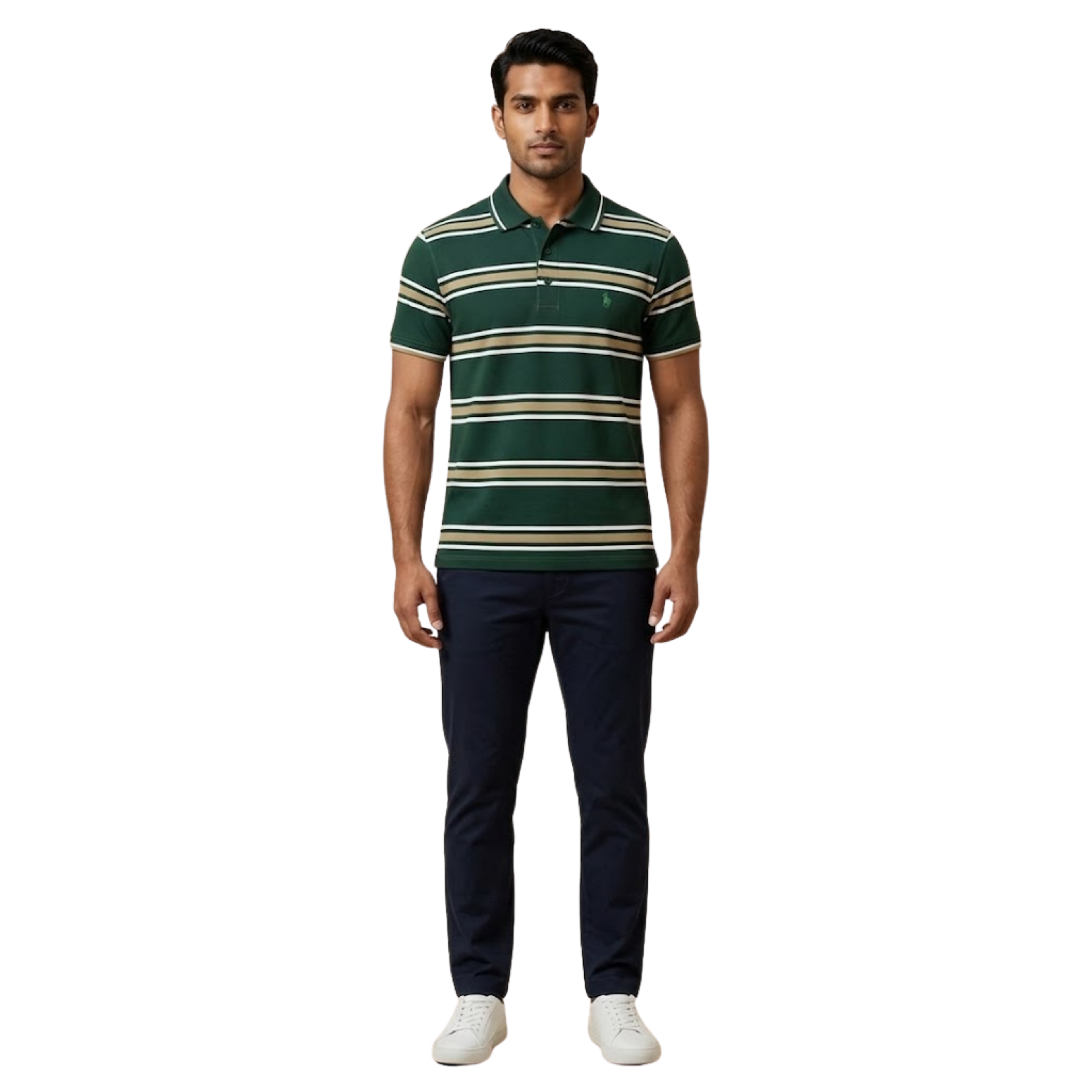 Striped Polo