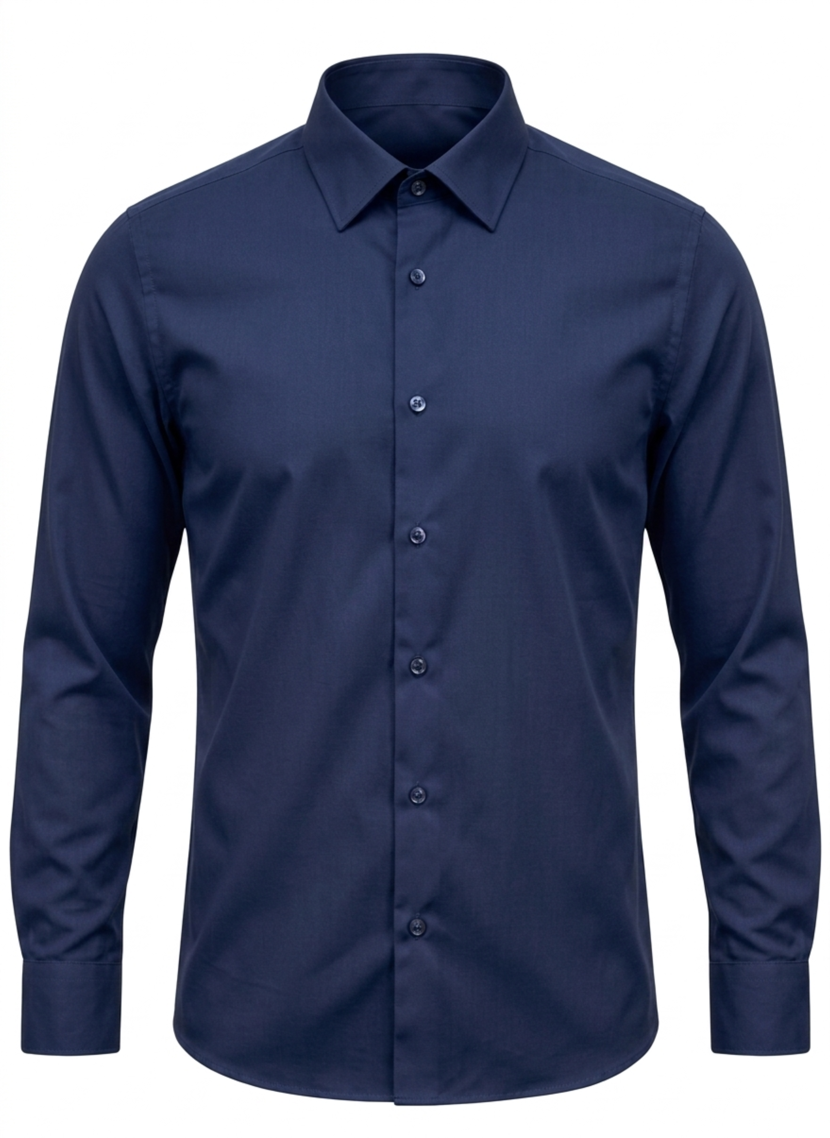 Plain Shirt | Navy Blue