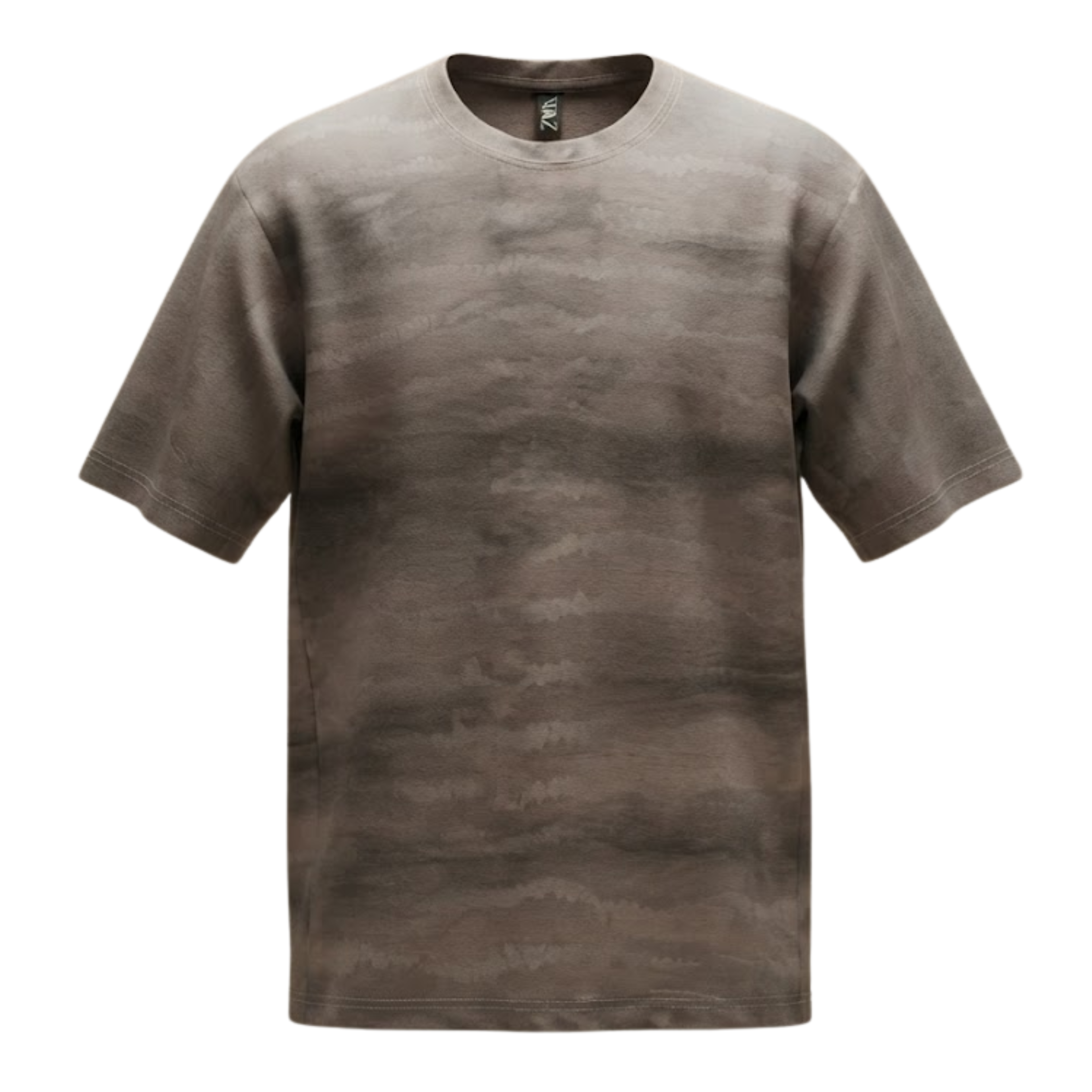 Drop Shoulder Acid Wash Grey