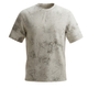 Drop Shoulder Acid Wash White + Grey