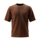 Drop Shoulder Popcorn Brown