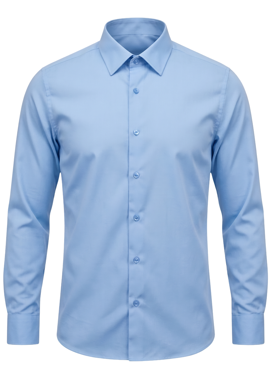 Plain Shirt | Light Blue