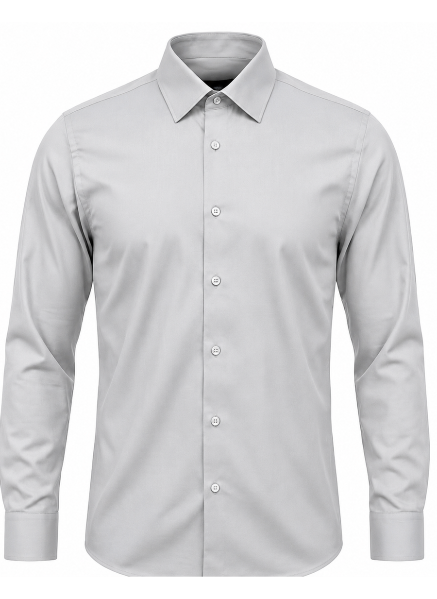 Plain Shirt | Grey