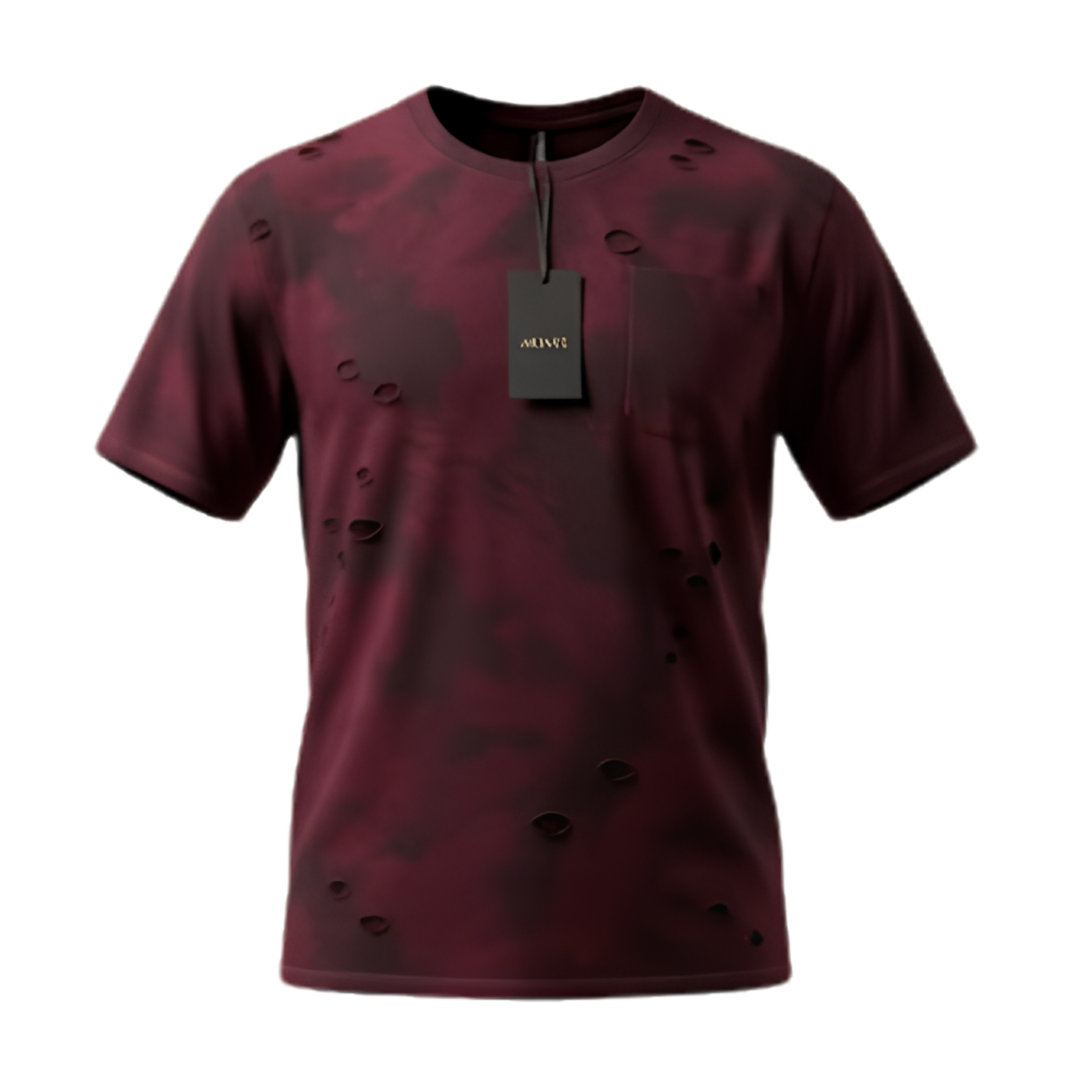 Drop Shoulder Damaged Spray Wash