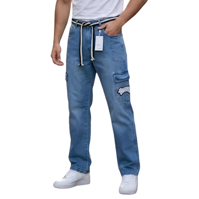 Baggy Jeans - Sky Blue