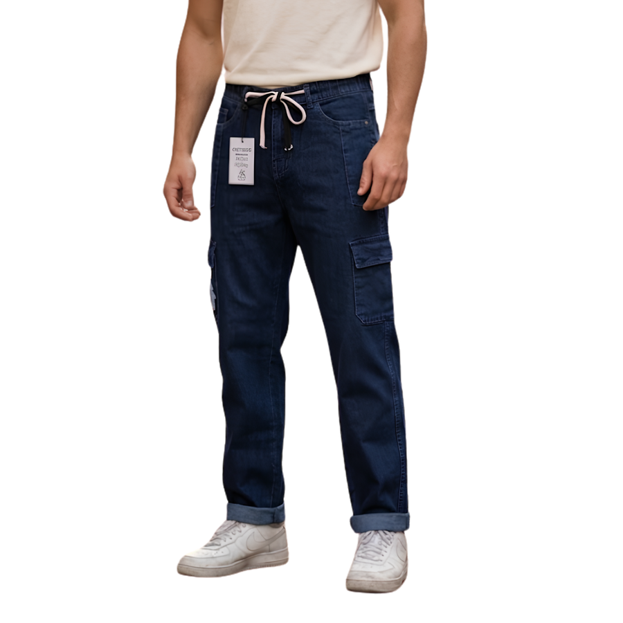 baggy Jeans - Dark Blue