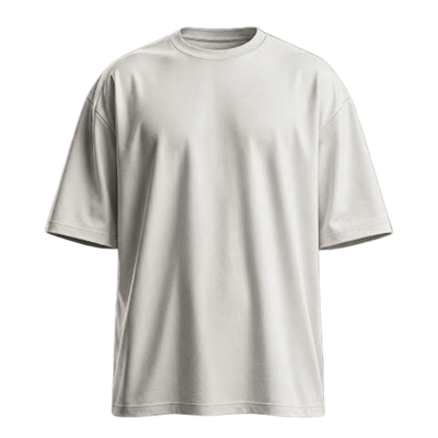 Basic Drop Shoulder - White