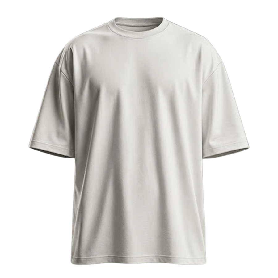 Basic Drop Shoulder - White
