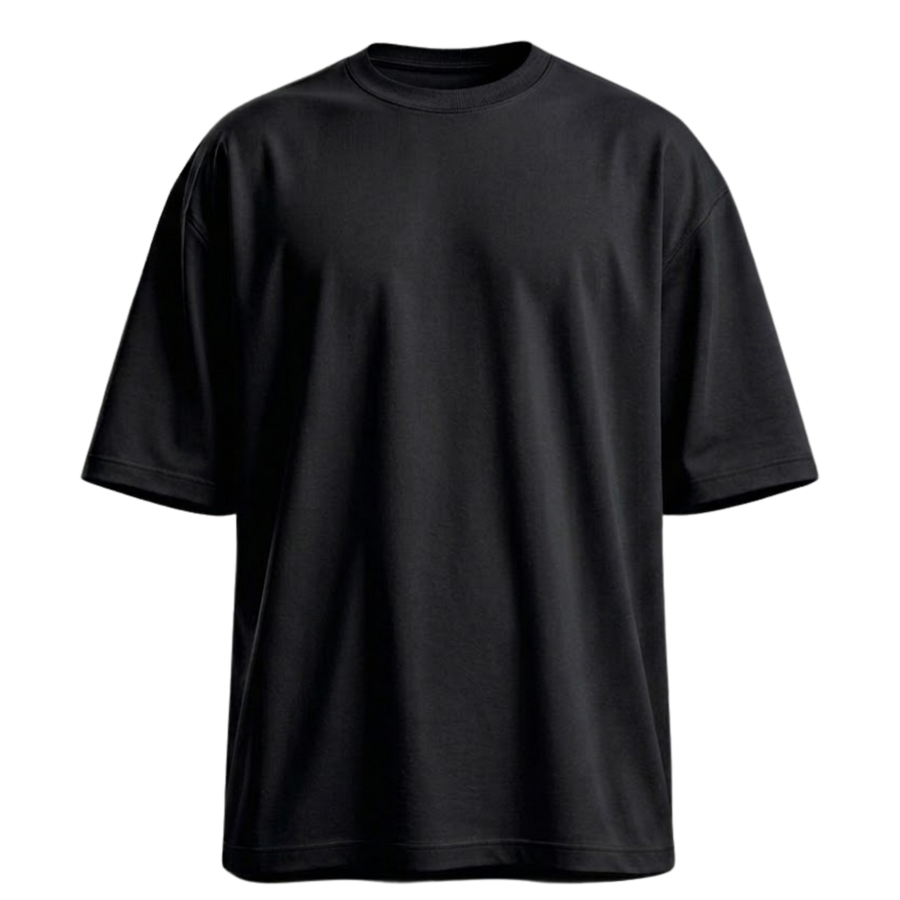 Basic Drop Shoulder - Black