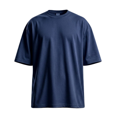 Basic Drop Shoulder - Navy Blue