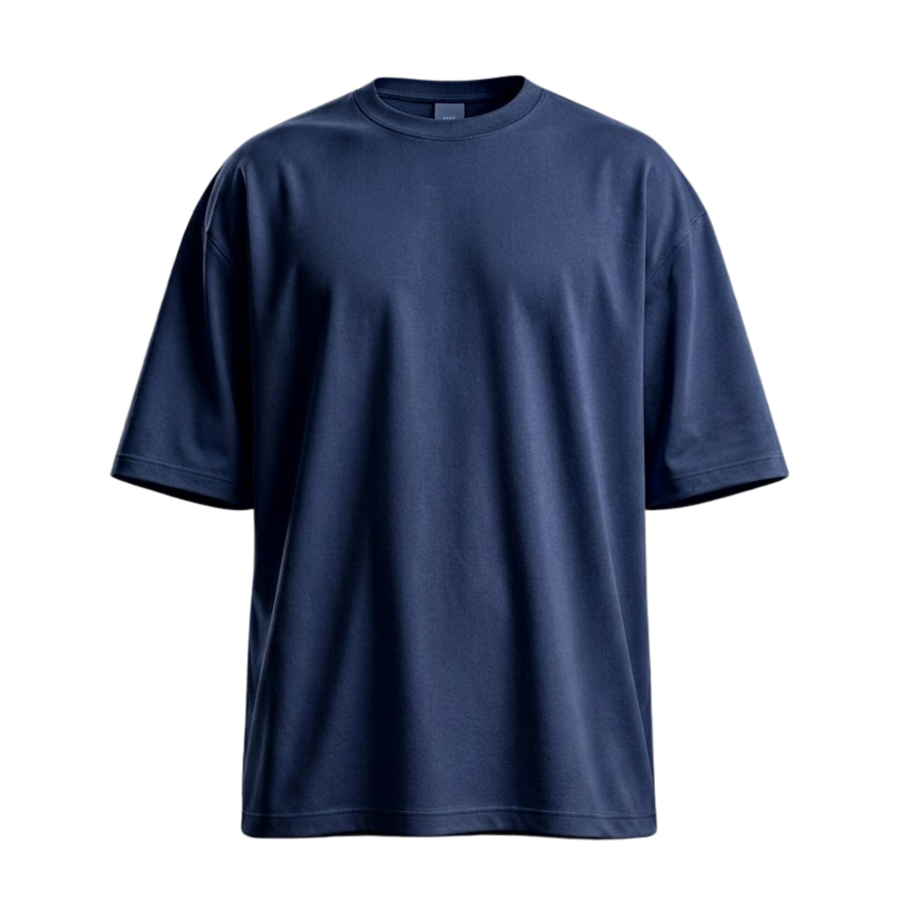 Basic Drop Shoulder - Navy Blue