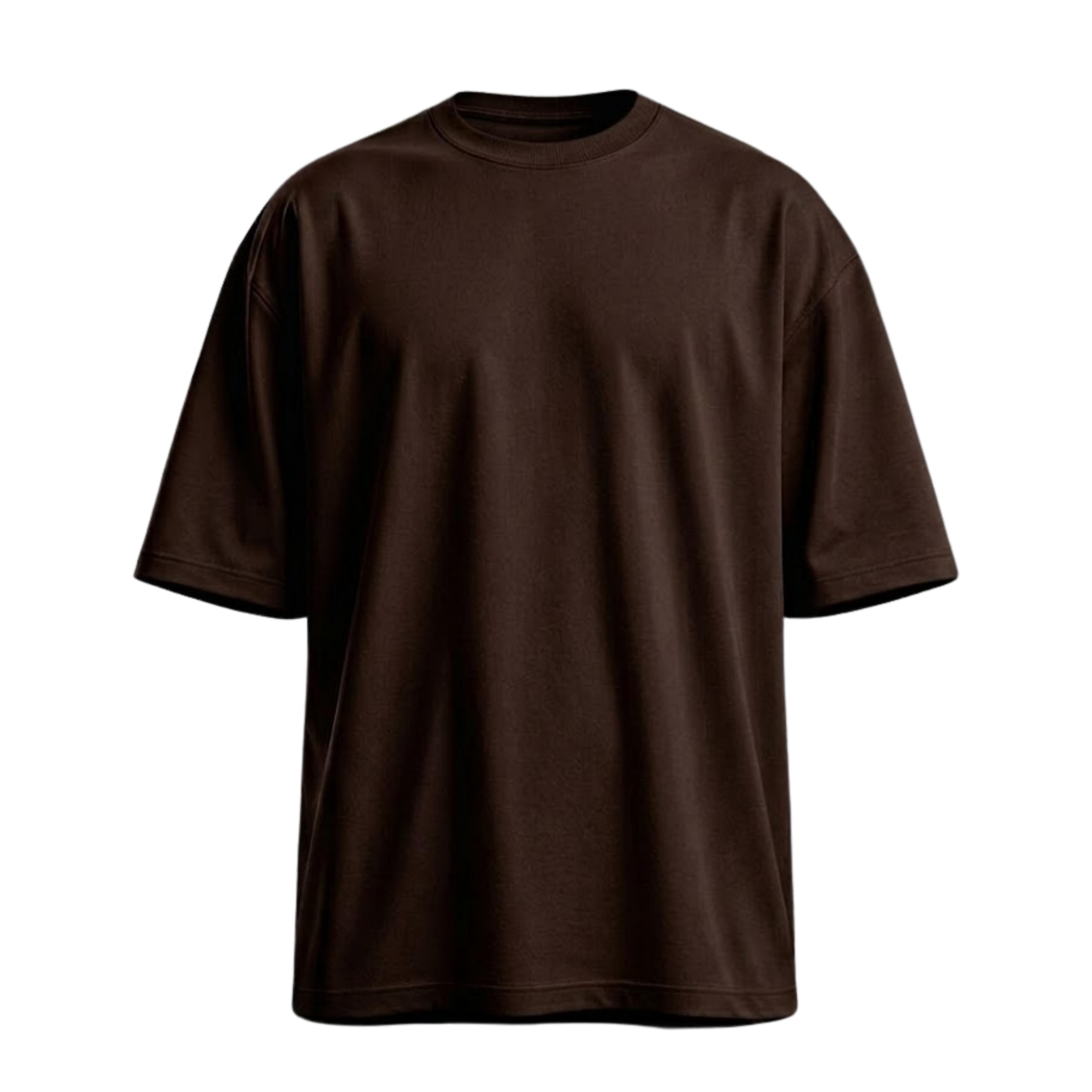 Basic Drop Shoulder - Dark Brown