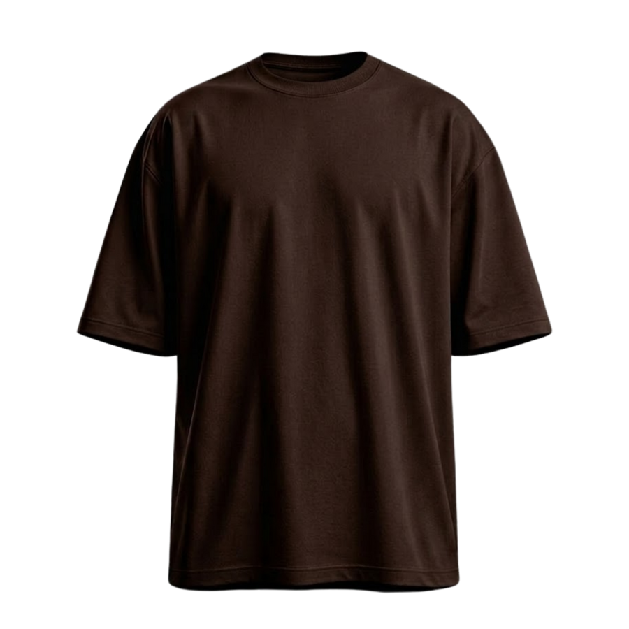Basic Drop Shoulder - Dark Brown