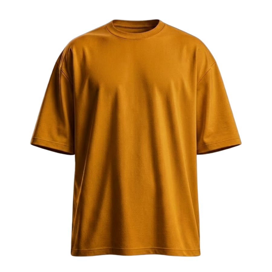 Basic Drop Shoulder - Mustard