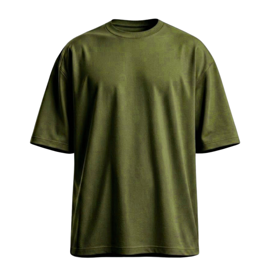 Basic Drop Shoulder - Olive