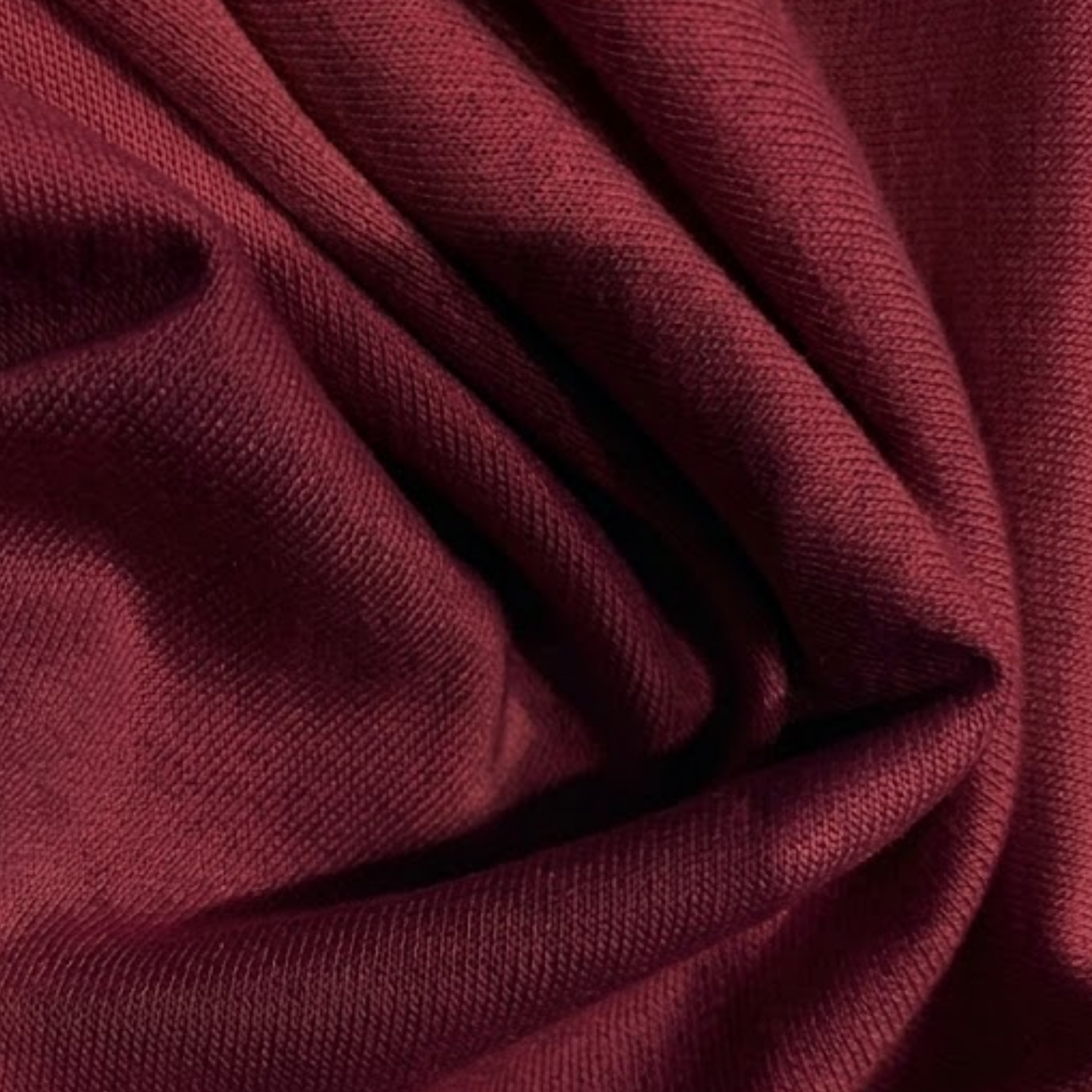 Basic Dropped Shoulder - Red Wine