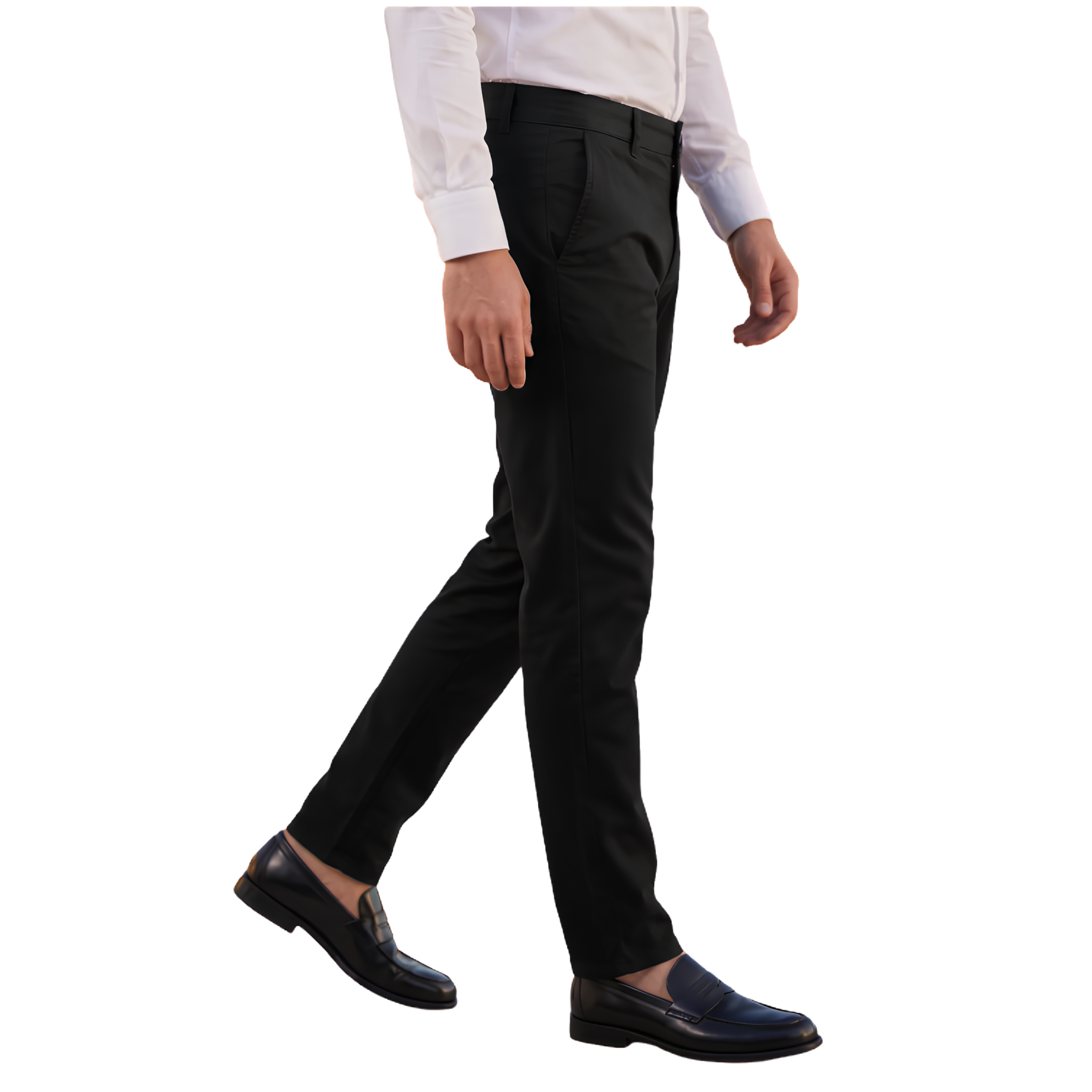 Cotton Pants - Black