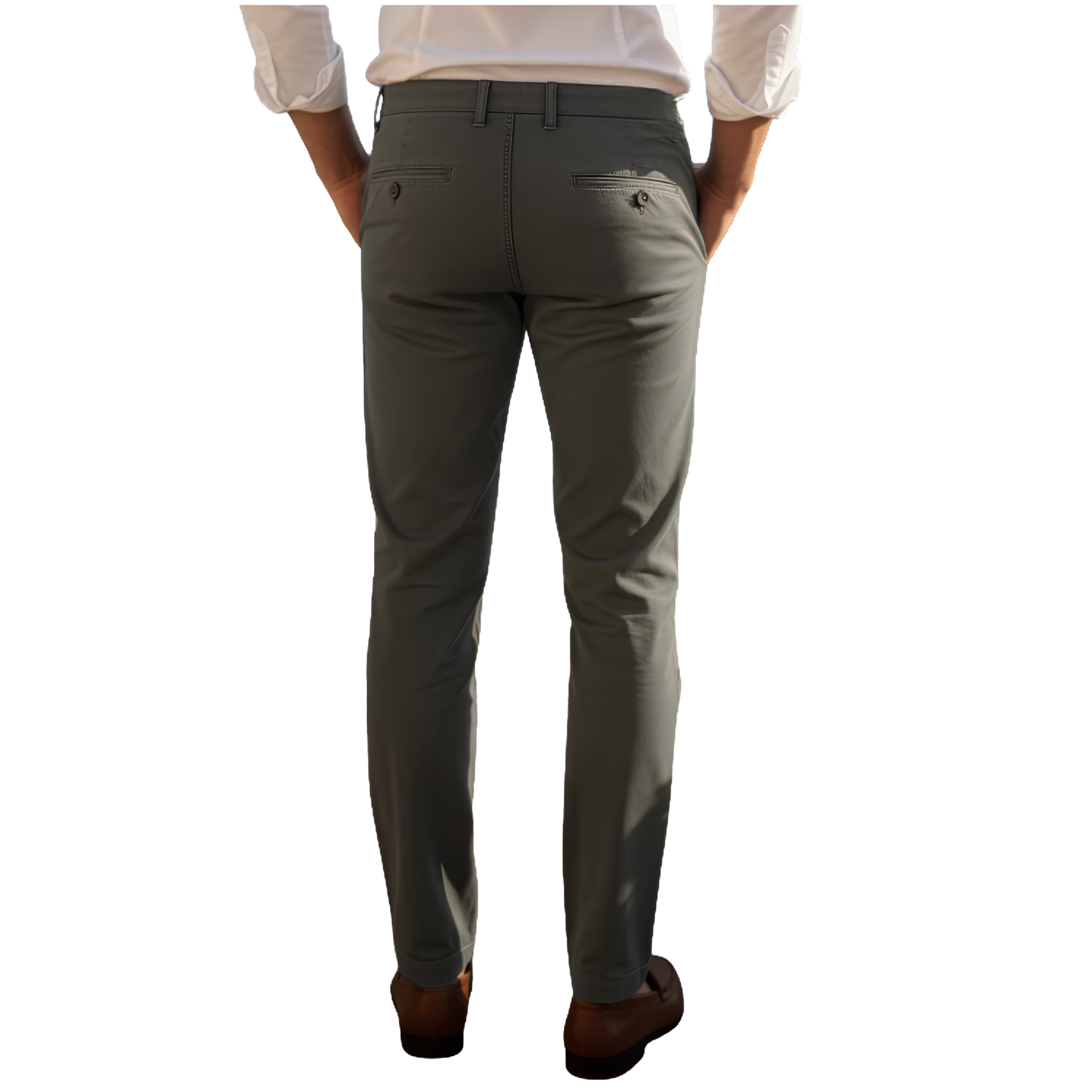 Cotton Pants - Charcoal Grey