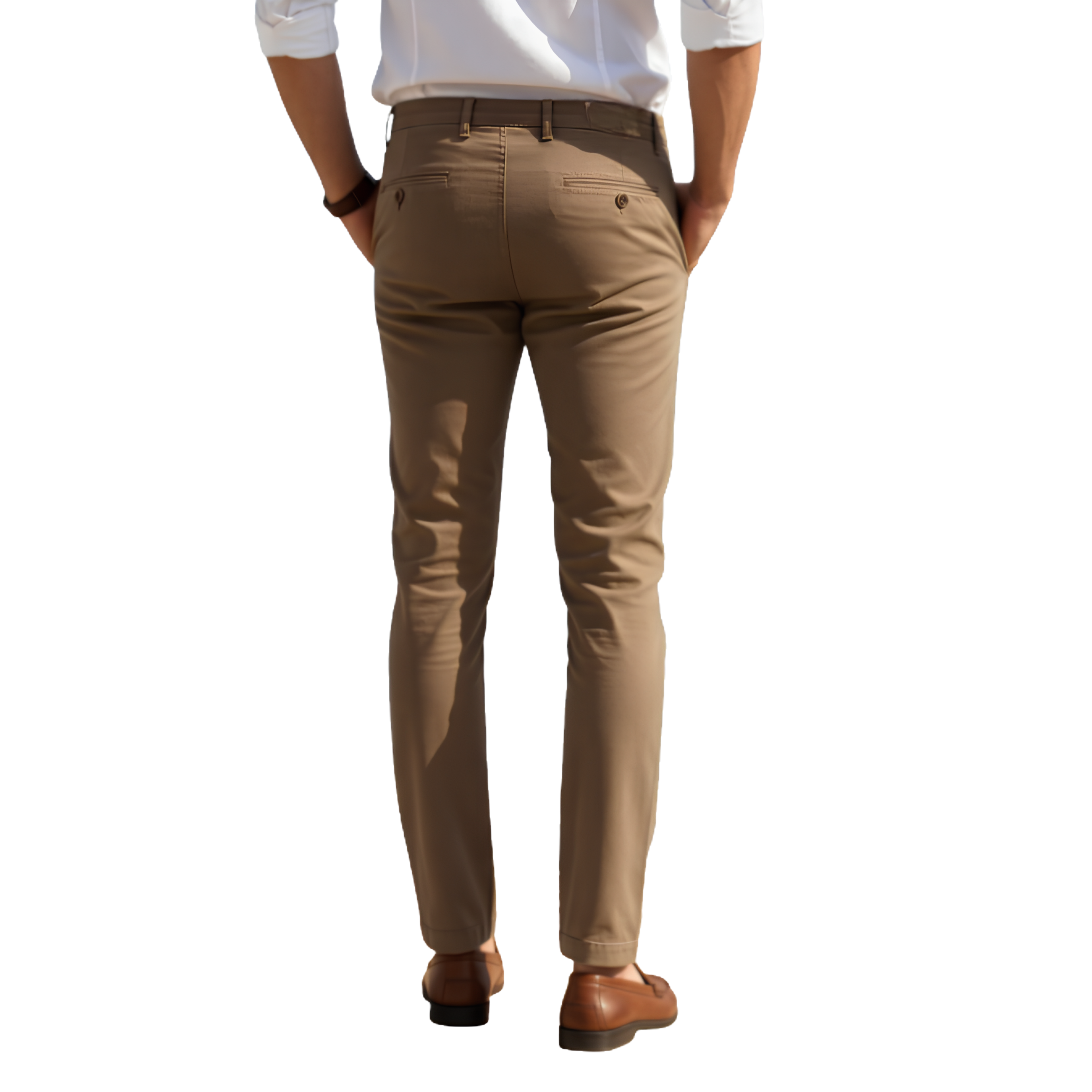 Cotton Pants - Tobacco